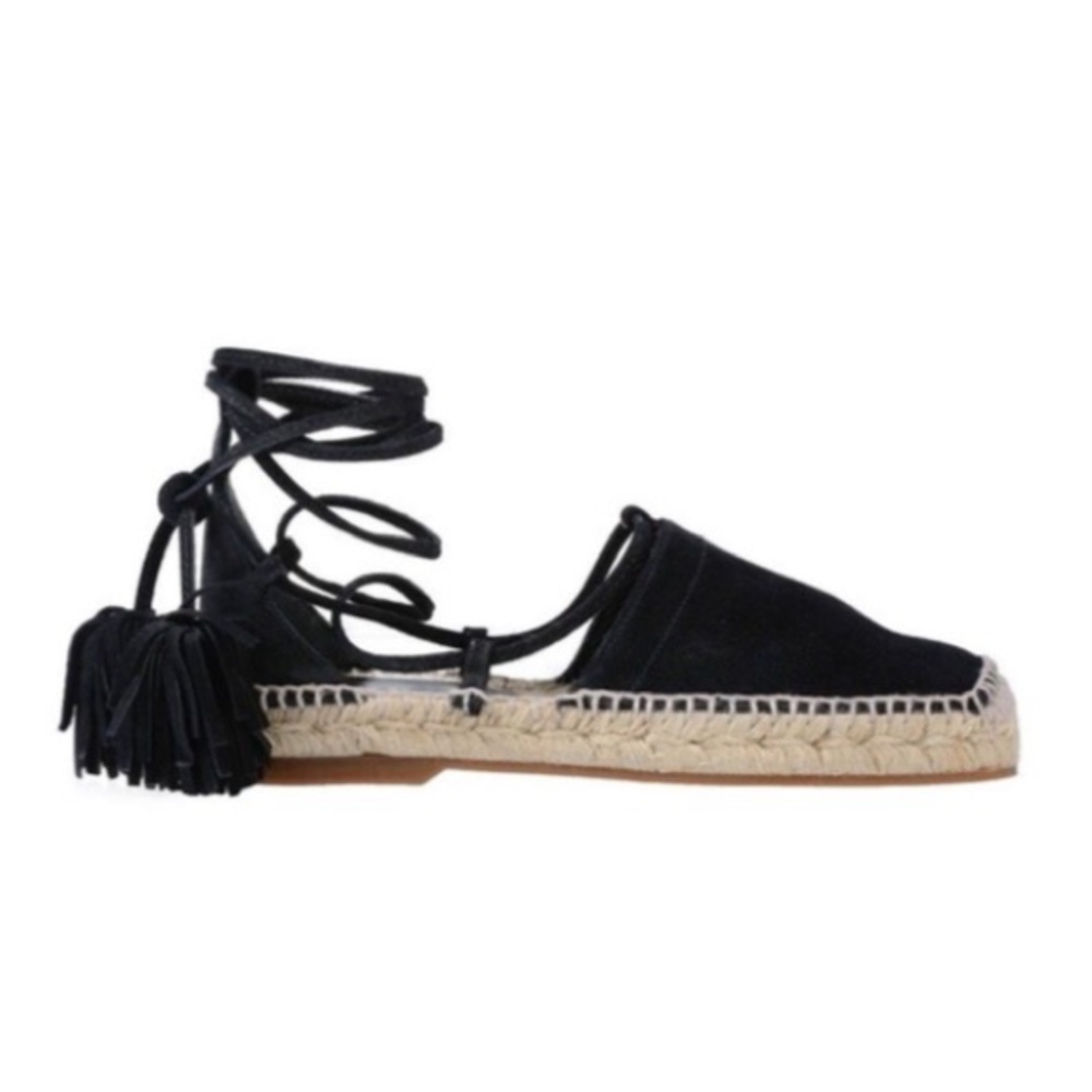 DSQUARED2 black espadrilles Size 39 NWOB